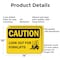 Signmission Look Out For Forklifts Caution Sign, Aluminum, 14in W x 10in L, 2PK OS-2PACK-CS-A-1014-L-19198 - alternate 7